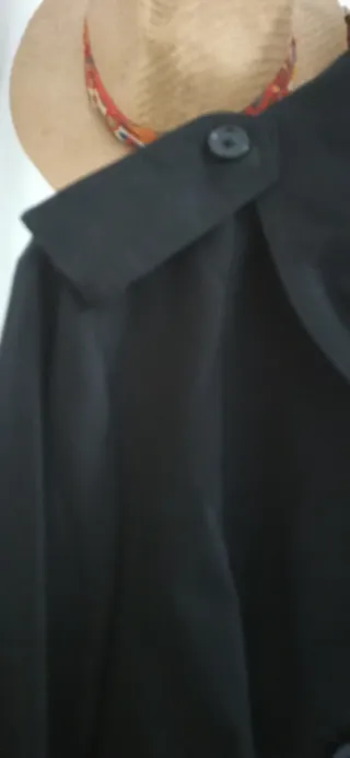 Trench Mango Negro Talla 4XL