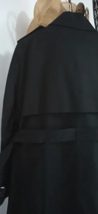 Trench Mango Negro Talla 4XL