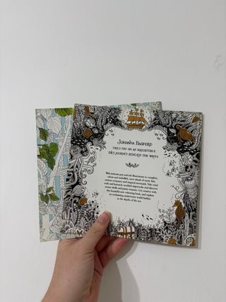 Libri da colorare Time Travel e Secret