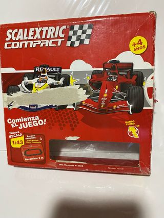 Scalextric Compact Ferrari y Renault