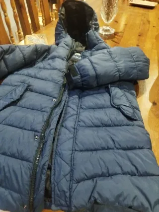 Parka niño azul Talla 134