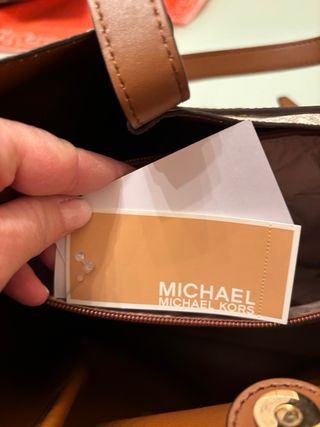 Bolso Michael Kors Beige y Camel Mujer