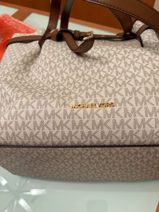 Bolso Michael Kors Beige y Camel Mujer