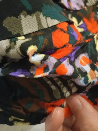 Falda mini Zara estampada