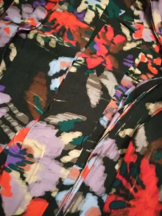 Falda mini Zara estampada