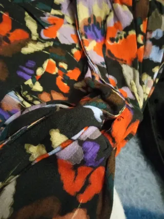 Falda mini Zara estampada