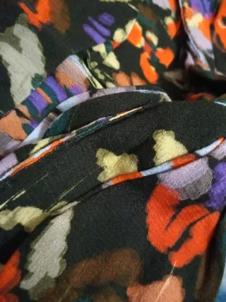 Falda mini Zara estampada