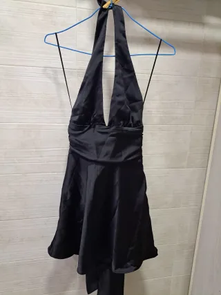 Vestido fiesta corto negro