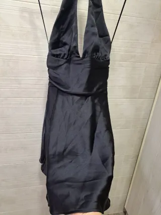 Vestido fiesta corto negro