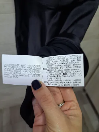 Vestido fiesta corto negro