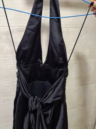 Vestido fiesta corto negro