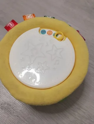 Tambor infantil bilingüe con luces