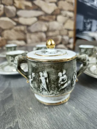 Servizio Caffè Porcellana Capodimonte