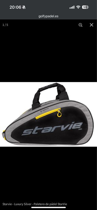 : Paletero Starvie Lujo Plata