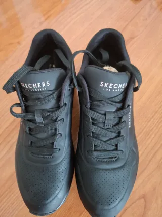 Deportivas Skechers Mujer Negras
