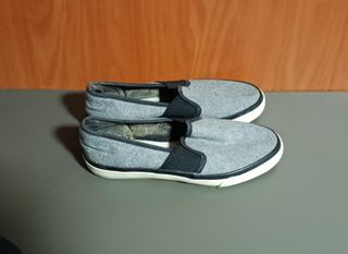 Zapatos planos grises mujer talla 37