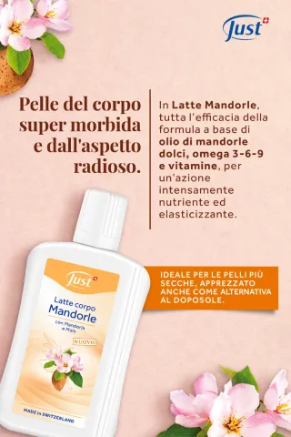 Latte corpo Just Mandorle