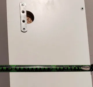 2 Estanterías de madera marrón para pared