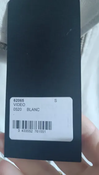 Cazadora Piel Blanca Oakwood Nueva Talla M