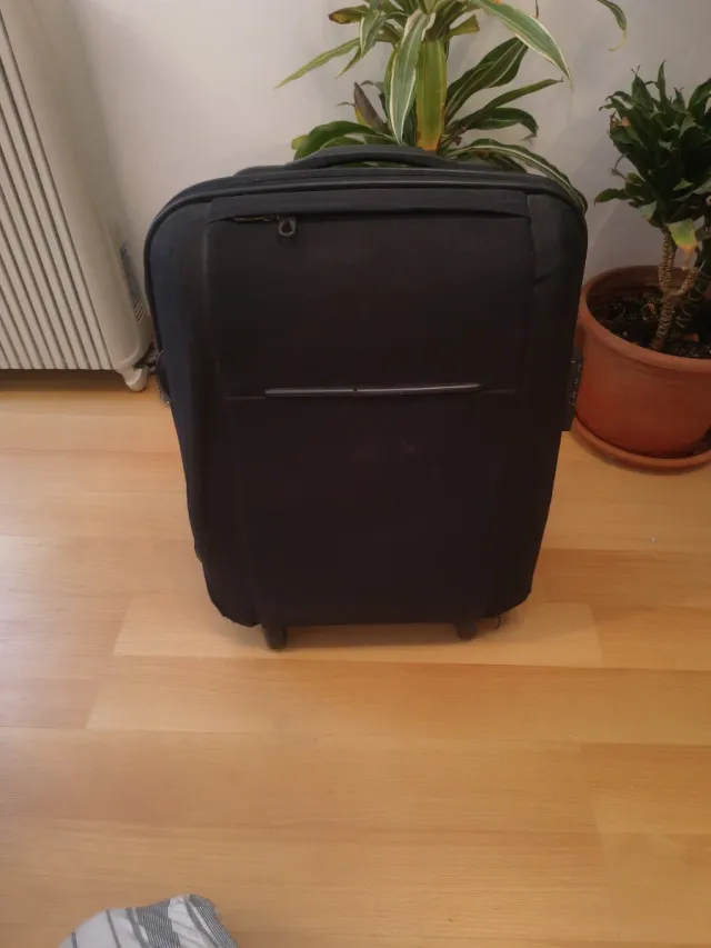 Trolley Samsonite nero in vendita