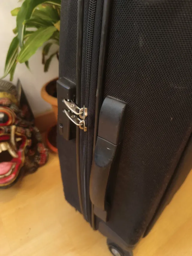 Trolley Samsonite nero in vendita