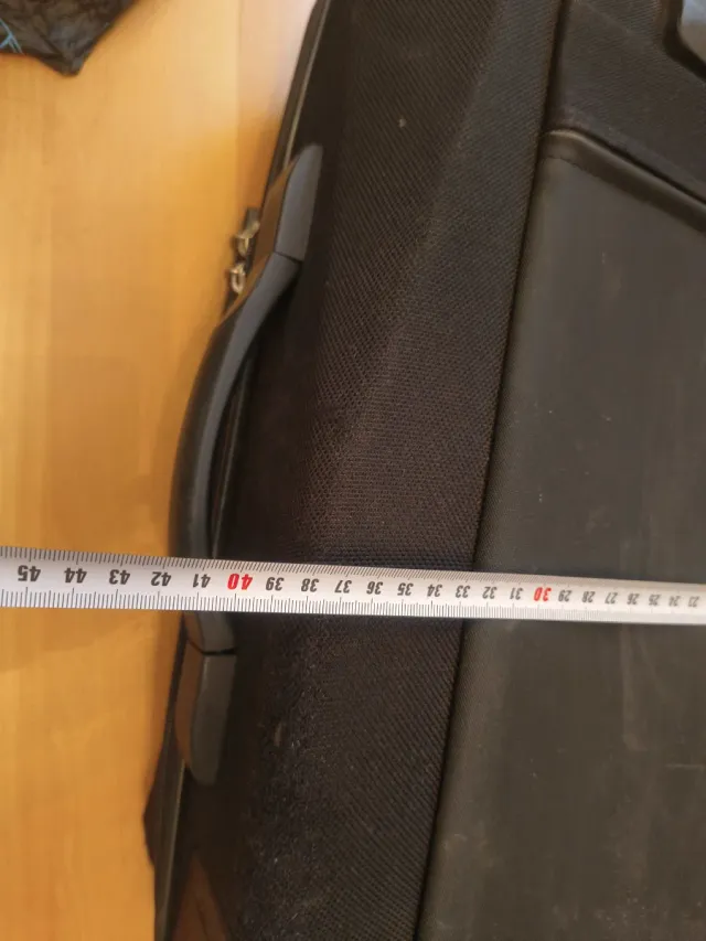 Trolley Samsonite nero in vendita