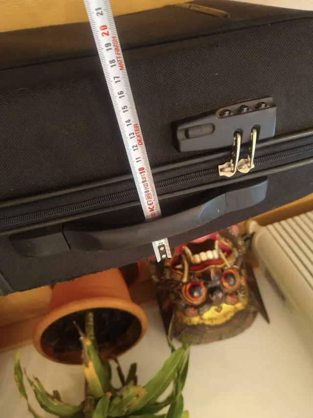 Trolley Samsonite nero in vendita