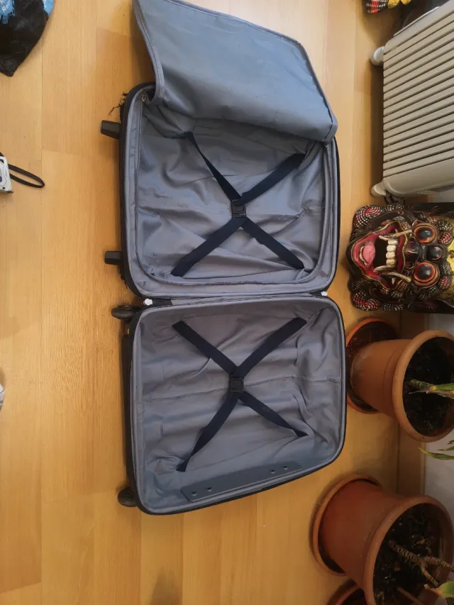 Trolley Samsonite nero in vendita