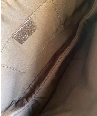 Bolso Gucci Lona y Piel Autentificado.