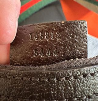 Bolso Gucci Lona y Piel Autentificado.