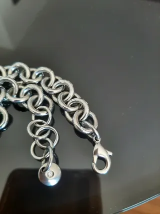 Bracciale a catena con ciondolo a cuore