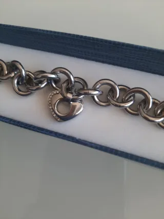 Bracciale a catena con ciondolo a cuore