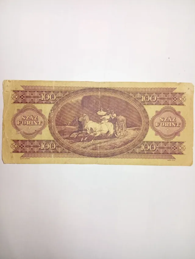 Billete 100 Forint Hungría 1984