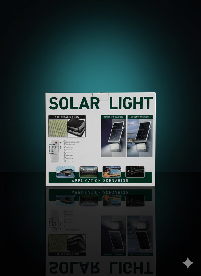 Foco Solar LED 200W Alta Potencia