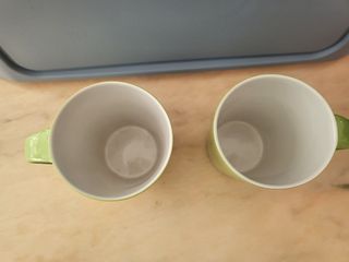 Coppia tazze verdi Just