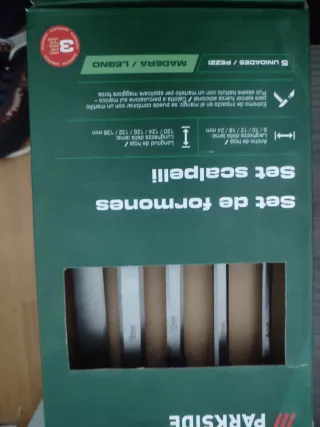 Set de 5 formones Parkside