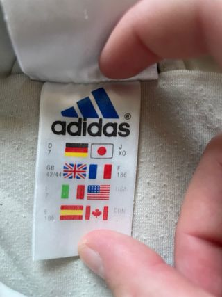 Chaqueta cortavientos Adidas vintage 90’s