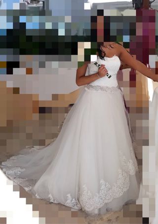 Vestido de novia. Impecable.