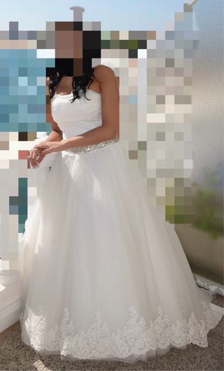 Vestido de novia. Impecable.