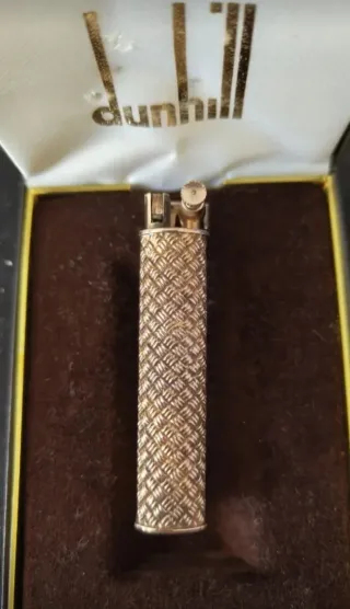Encendedor Dunhill Chapado Oro