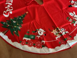 Faldón Árbol Navidad Redondo