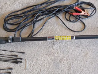 Vareadora aceitunas eléctrica