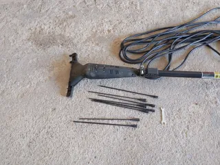 Vareadora aceitunas eléctrica