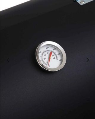 Barbacoa de carbón negra