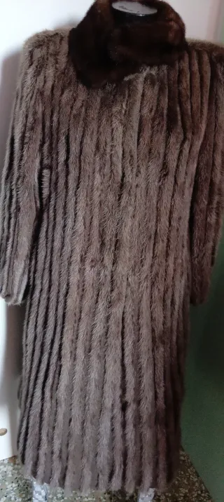 Cappotto lana vergine marrone