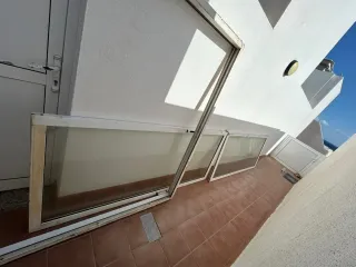 Puerta corredera terraza aluminio