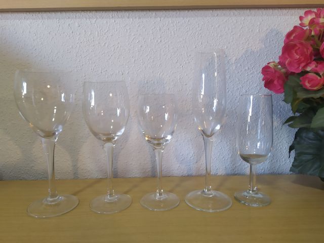 Vetreria per 5 commensali