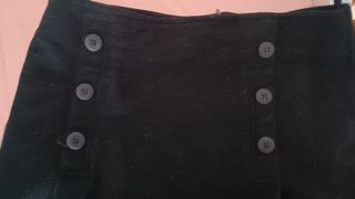 Falda negra Promod Talla 40