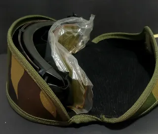 Gafas Protección Airsoft + Funda Camuflaje