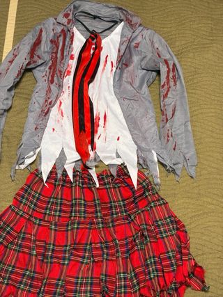 Disfraz Zombi Colegiala Partilandia Talla S